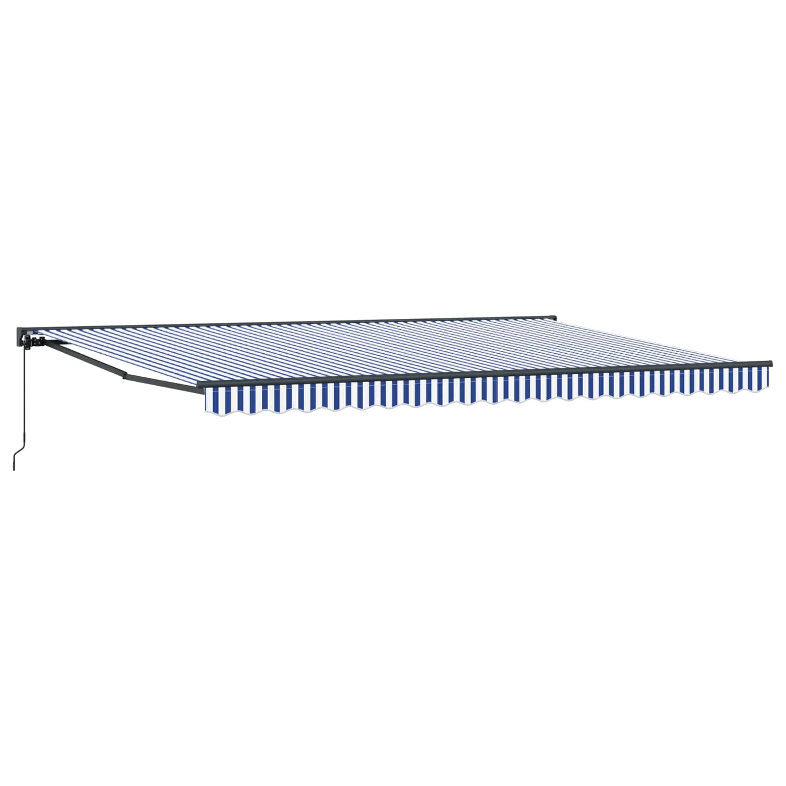 Struttura della tenda Blu e Bianco 500 × 300 cm
