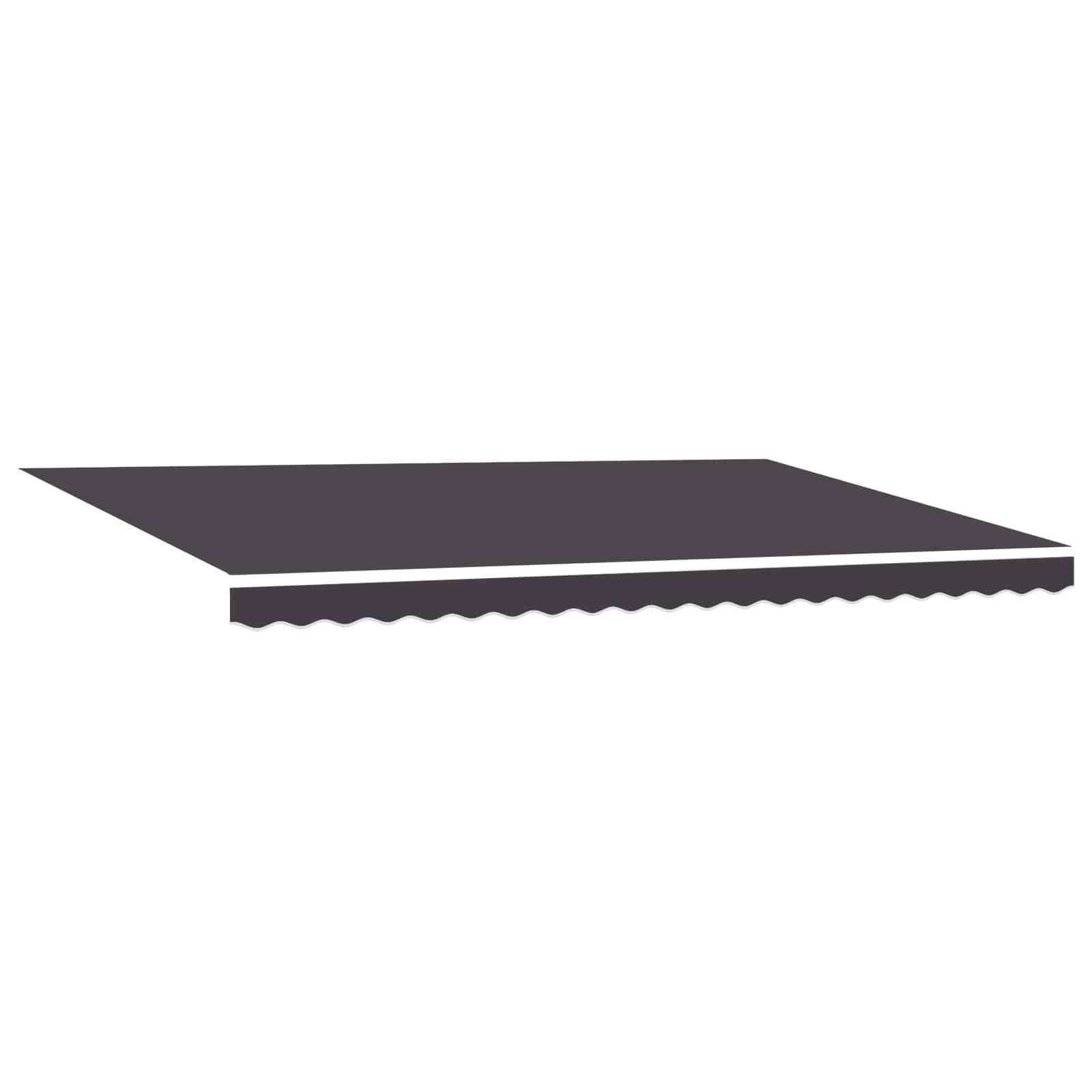 Struttura della tenda Antracite 500 × 300 cm