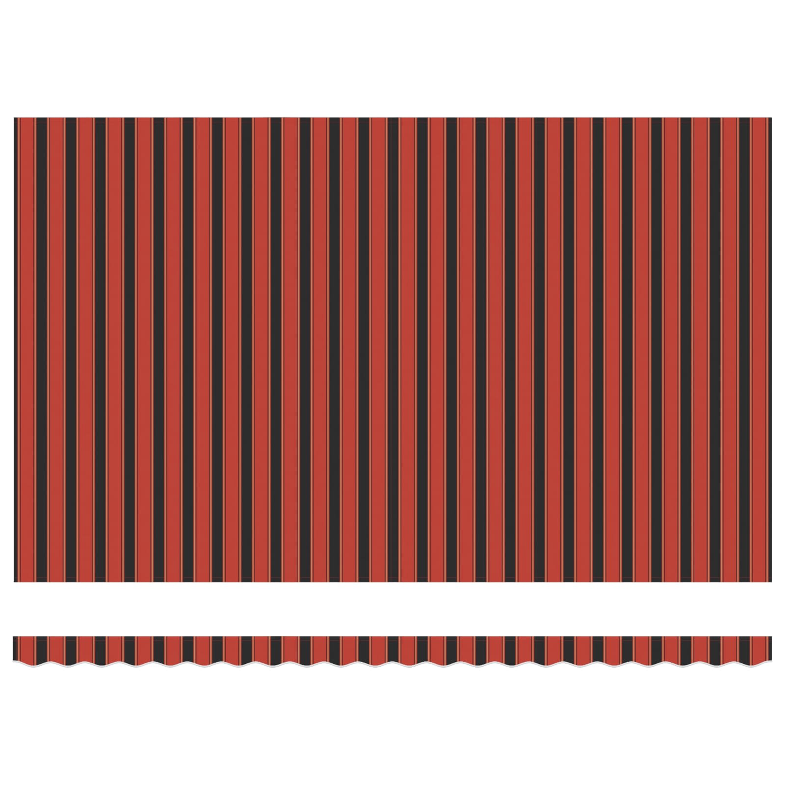 Tenda retrattile Rosso e Nero 500 × 300 cm Tela e Alluminio