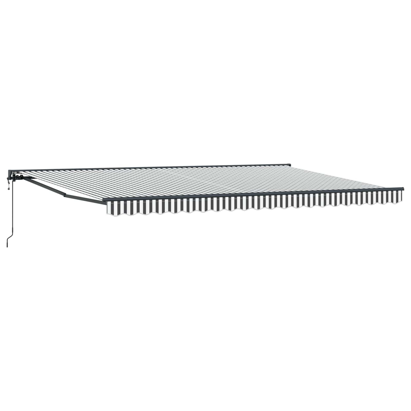 Struttura della tenda Antracite e Bianco 500 × 300 cm
