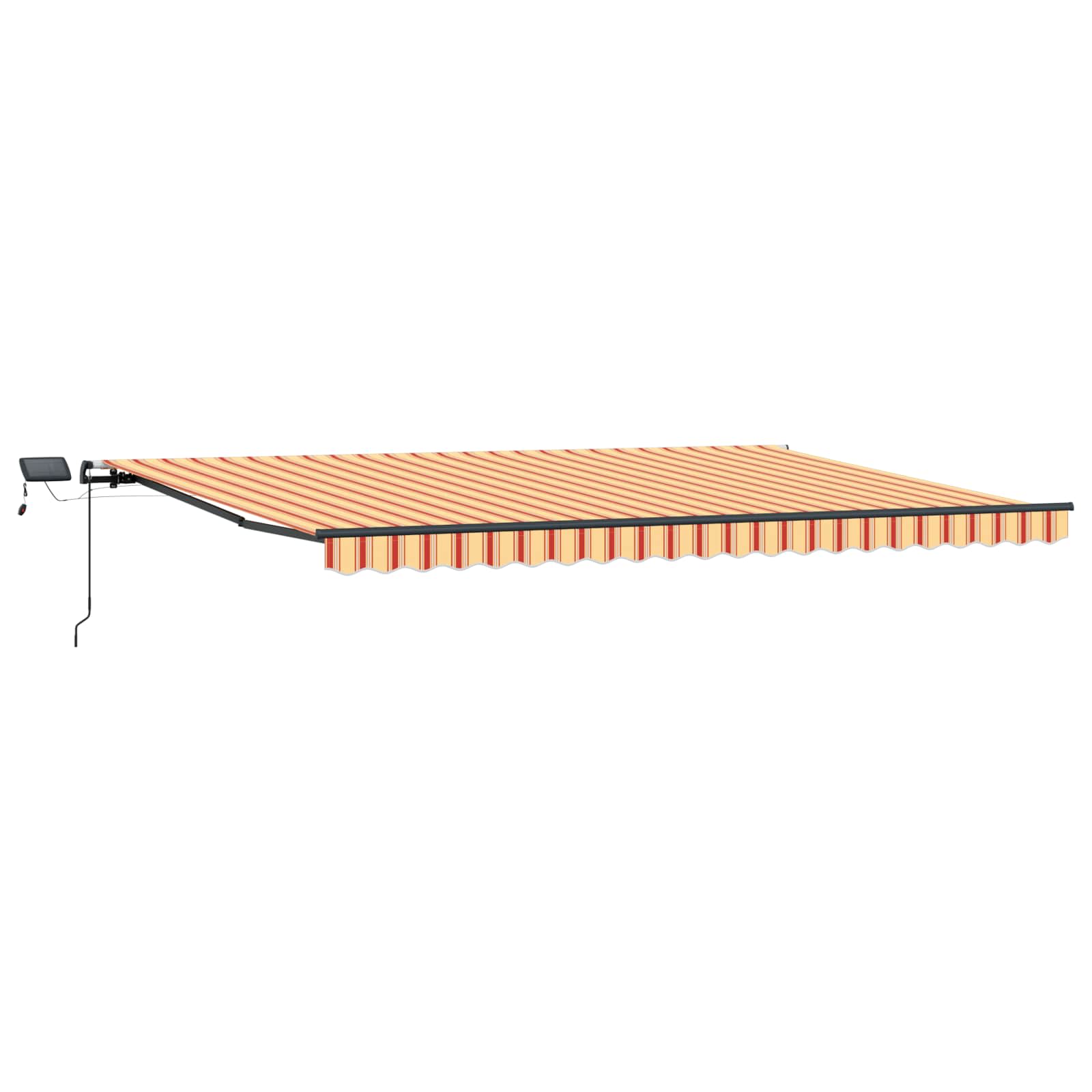Tenda retrattile Giallo e Arancione 500 × 300 cm