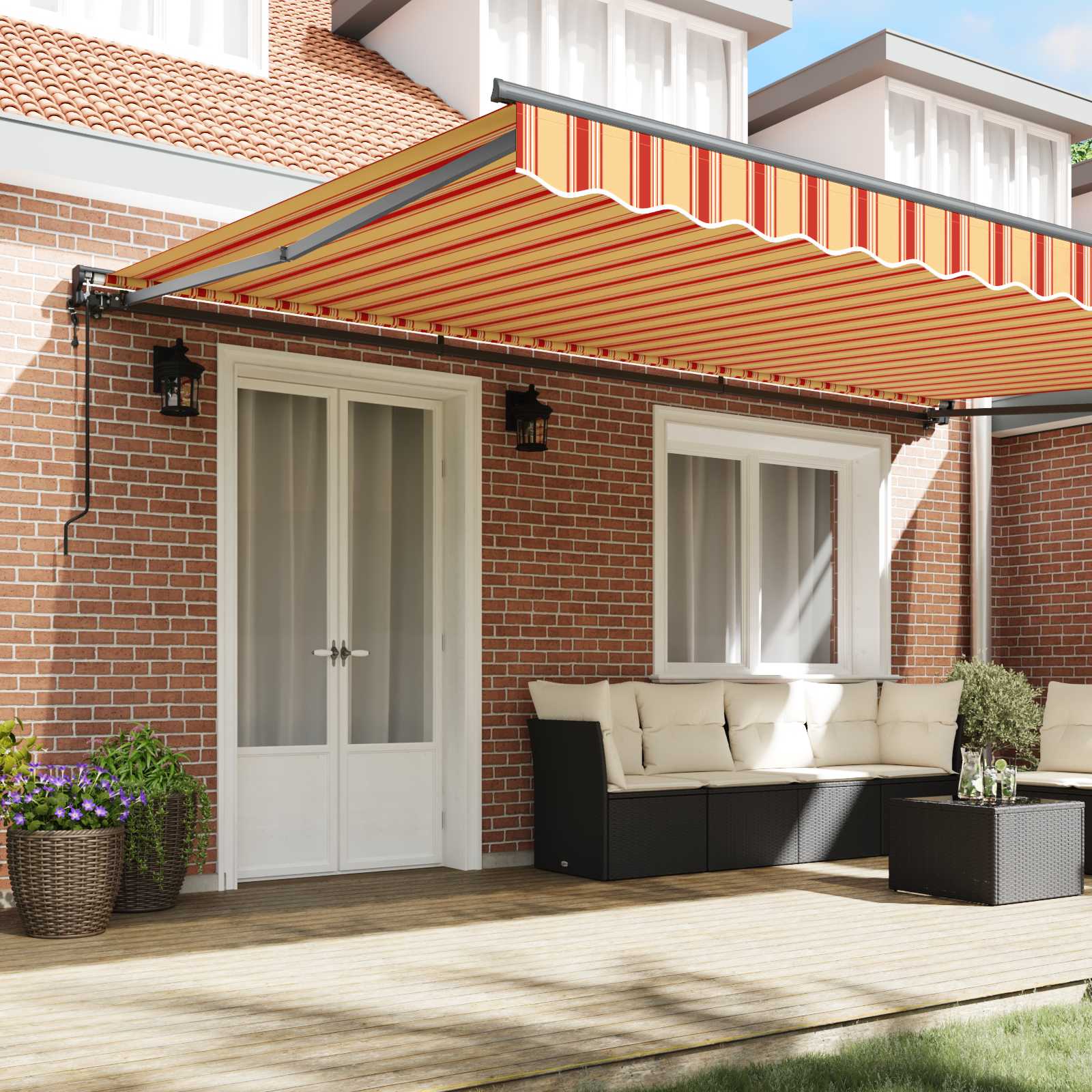 Struttura della tenda Multicolore 500 × 300 cm