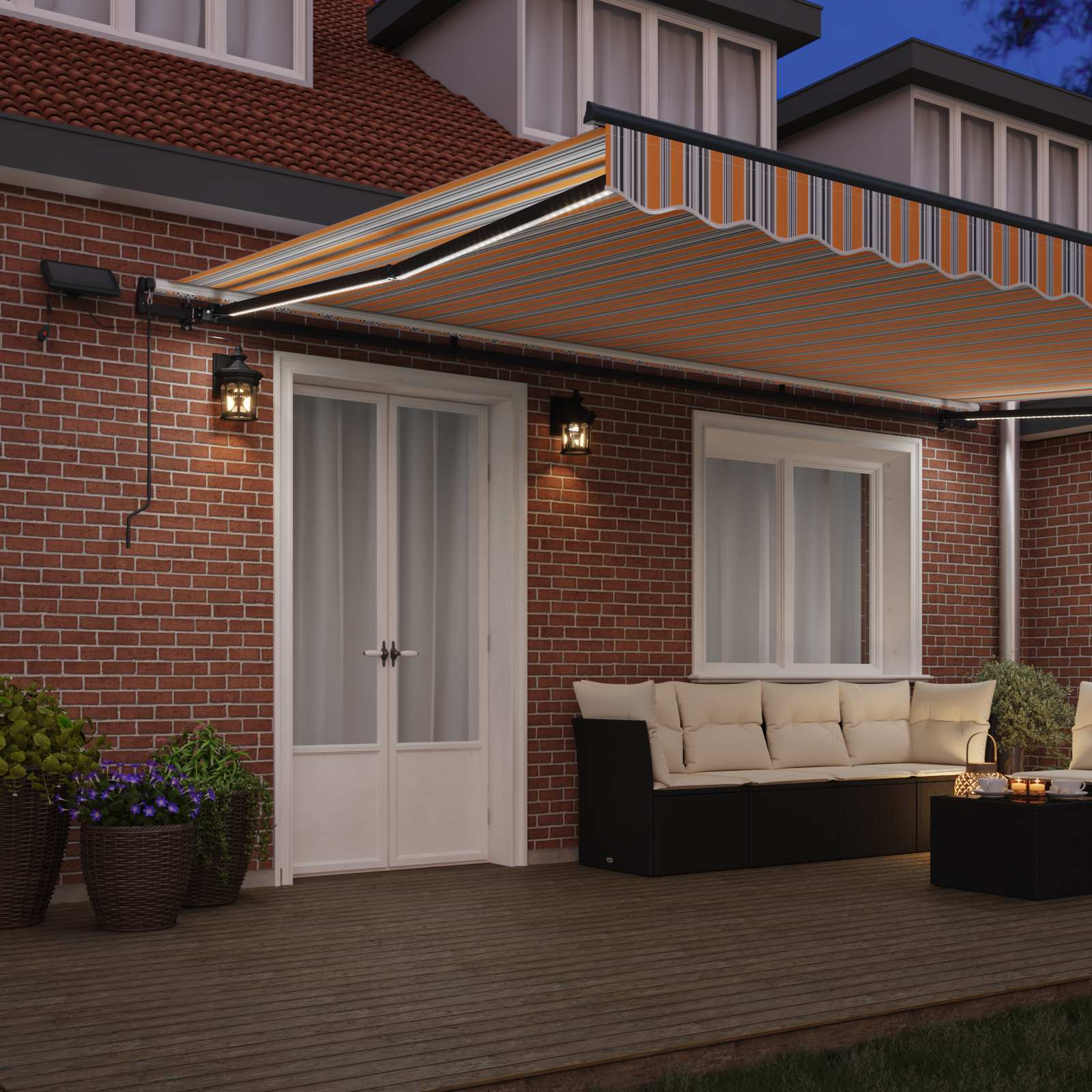 Tenda retrattile Multicolore 500 x 300 x 165 cm