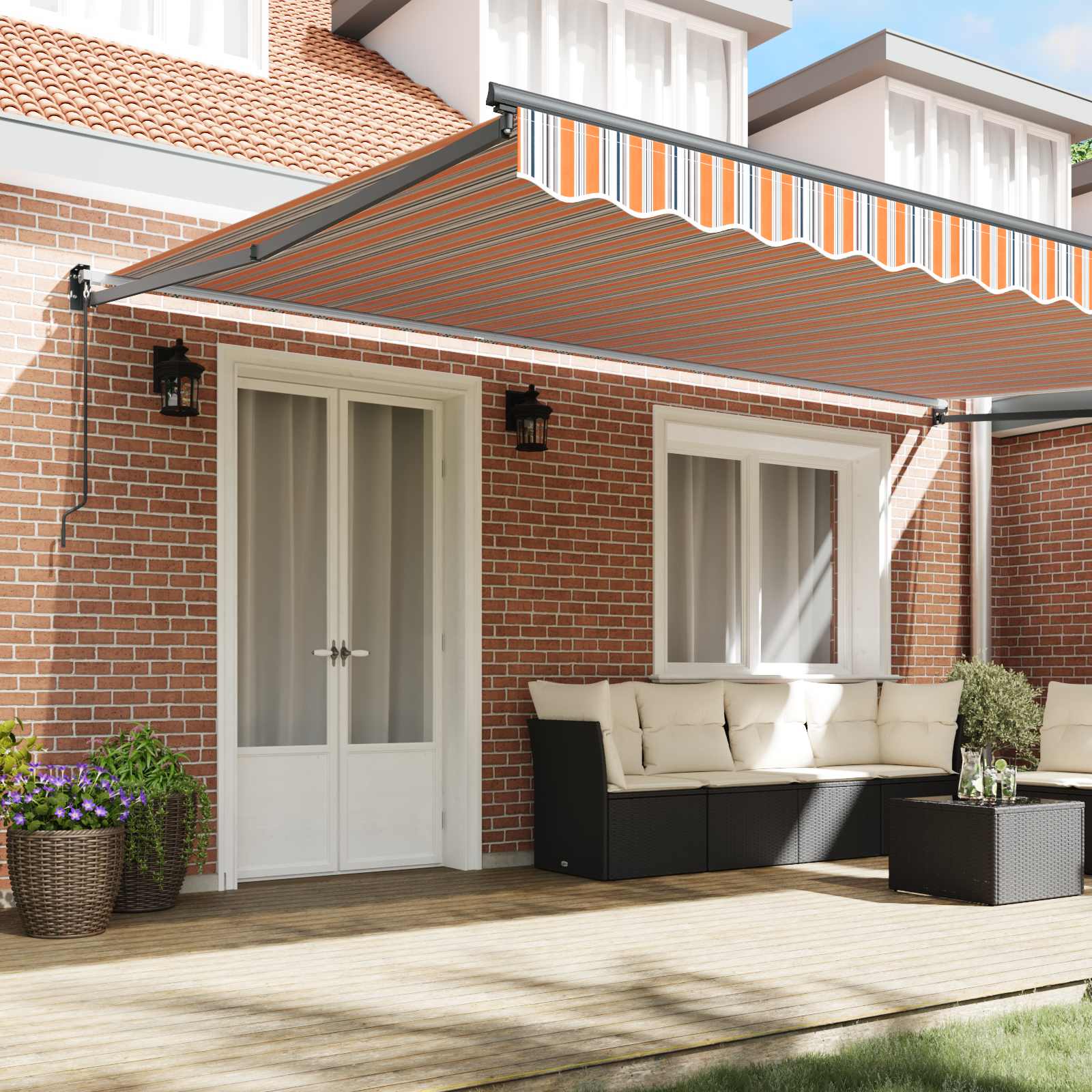 Tenda retrattile Multicolore 500 x 300 x 165 cm