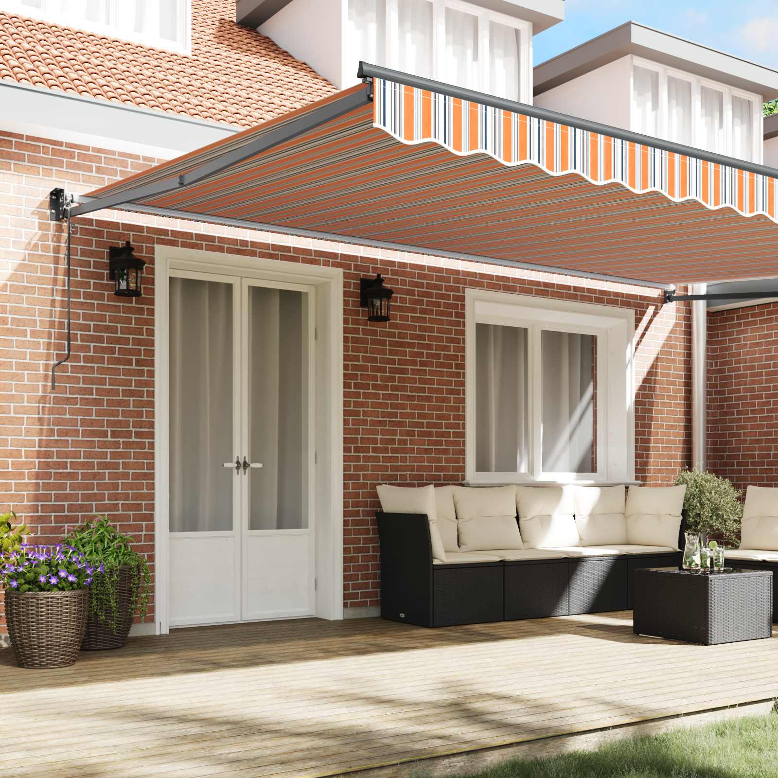 Tenda retrattile Multicolore 500 x 300 x 165 cm