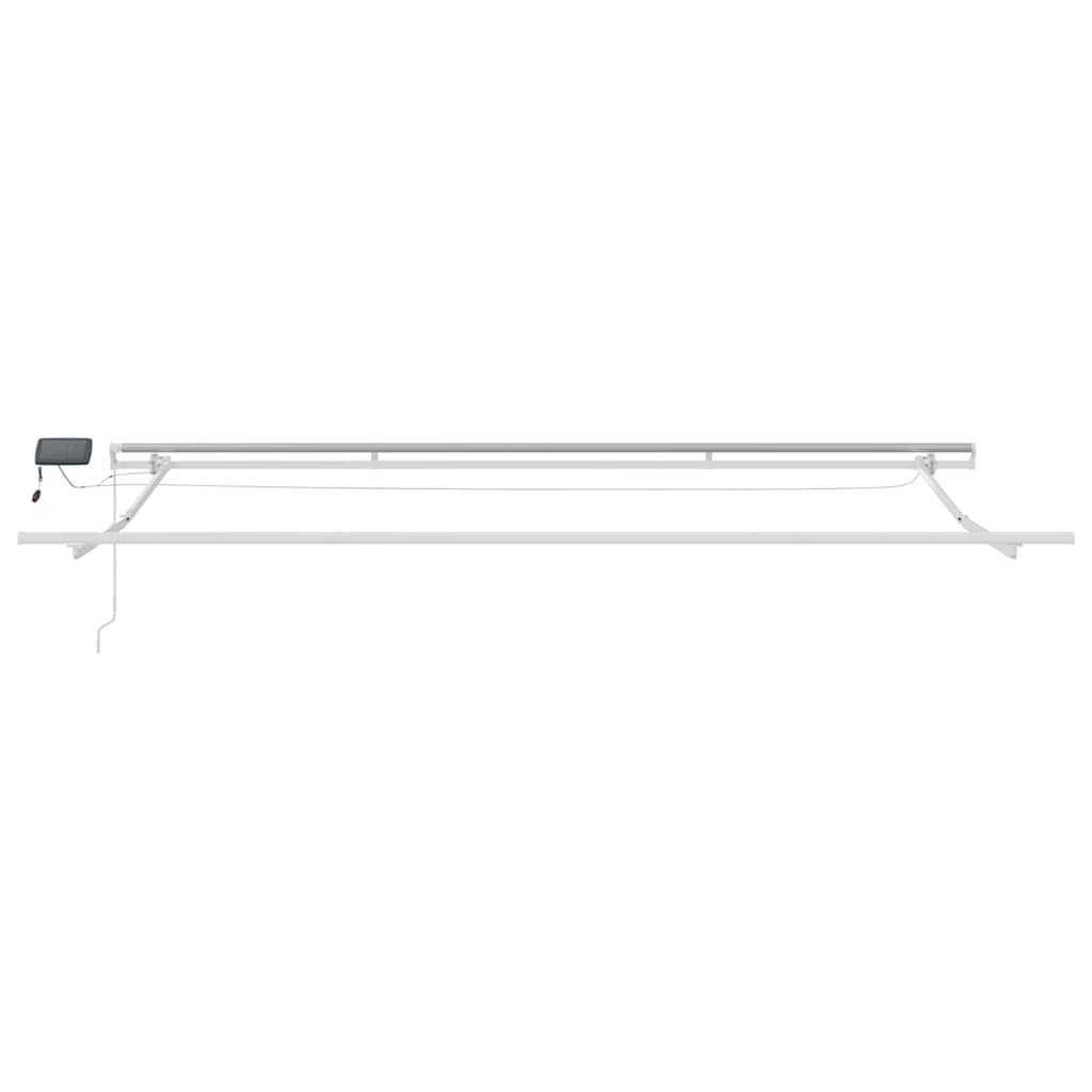 Tenda retrattile Multicolore 500 × 300 cm Tessuto e Alluminio