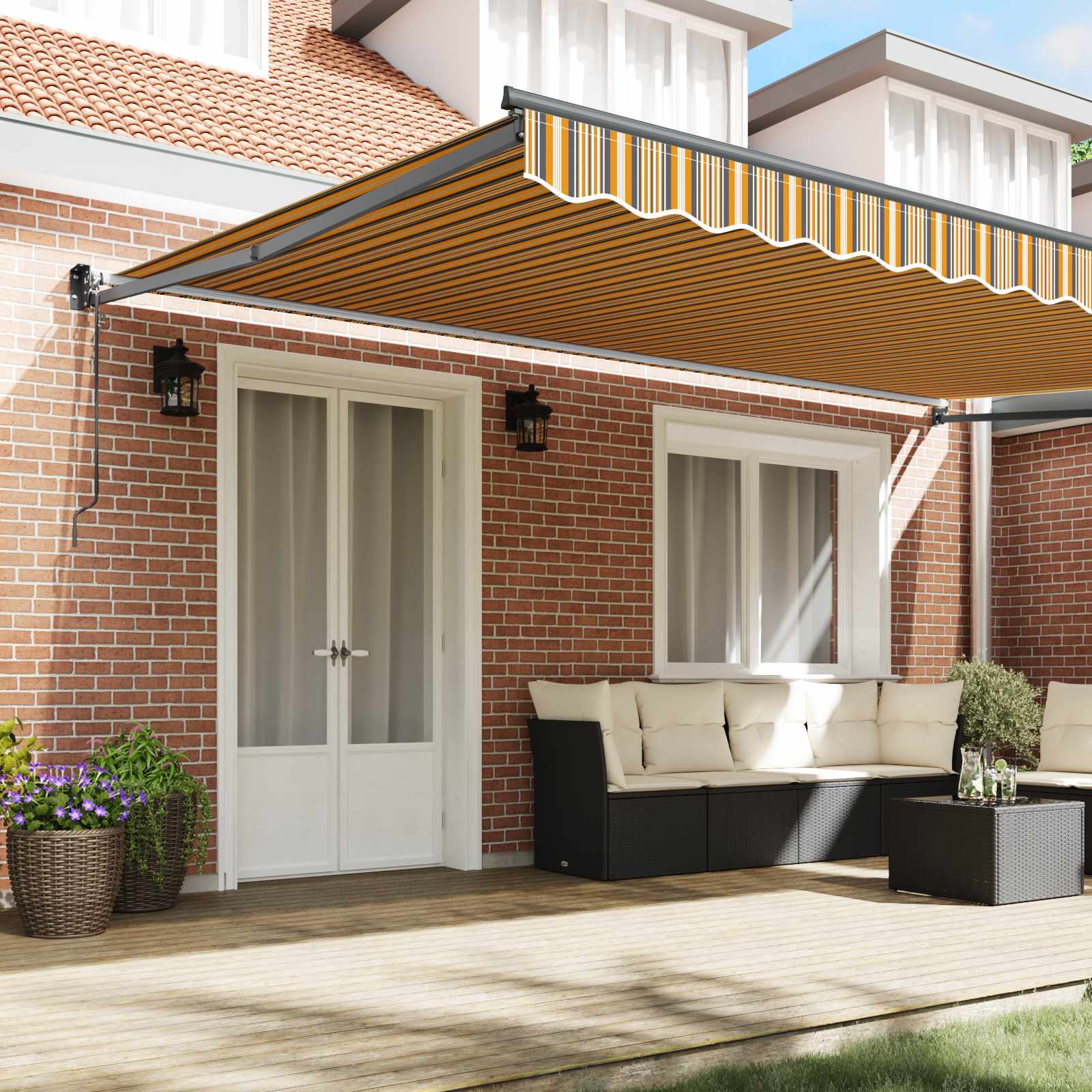 Tenda retrattile Multicolore 500 x 300 x 165 cm