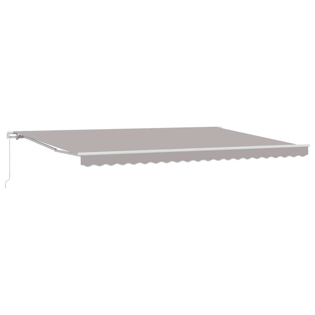 Tenda retrattile Grigio Chiaro 500 x 300 x 165 cm
