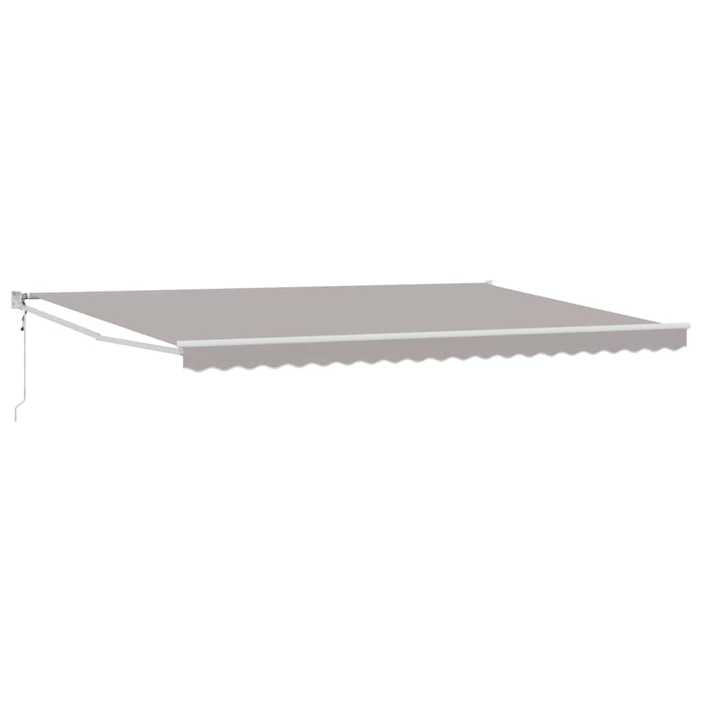 Tenda retrattile Grigio Chiaro 500 x 300 x 165 cm