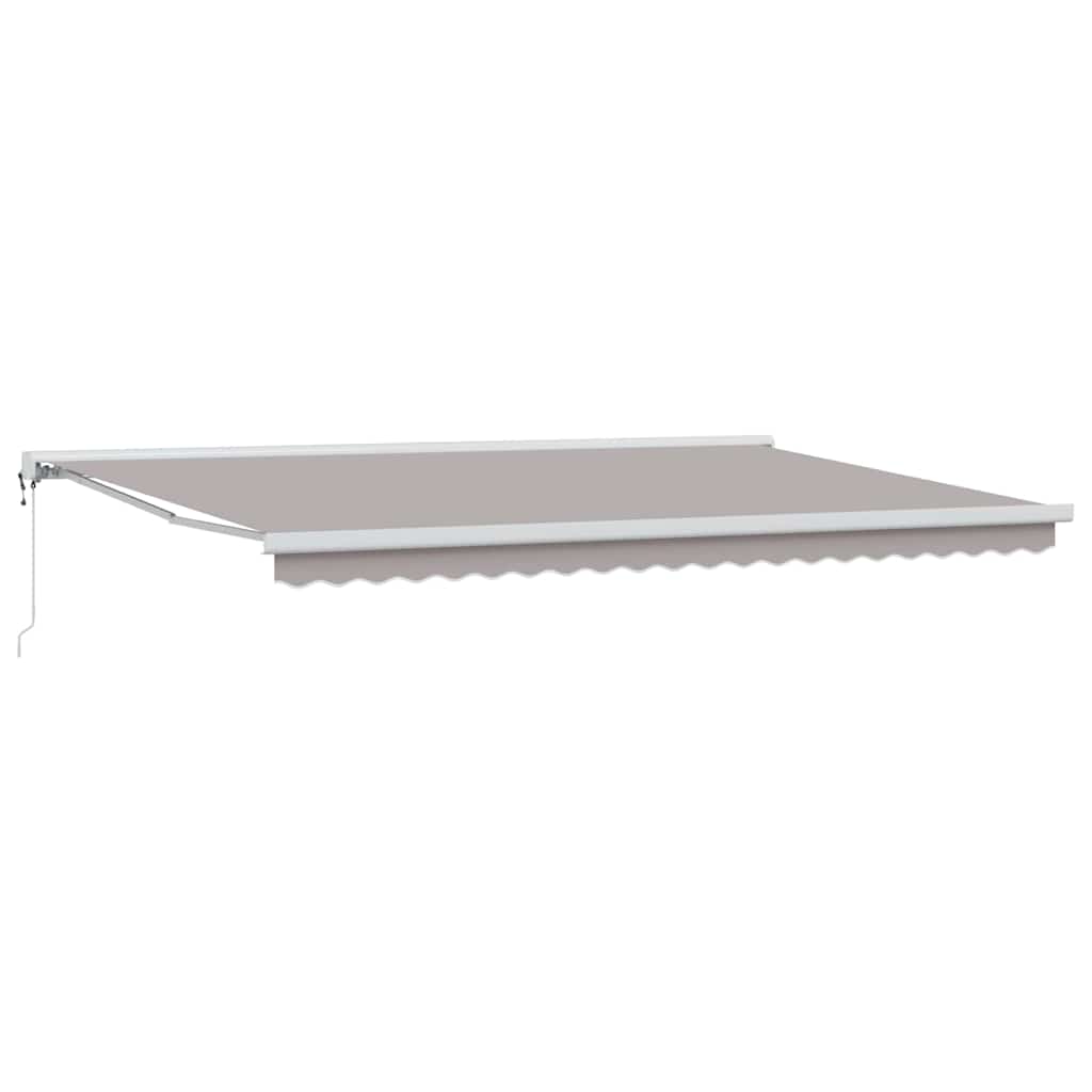 Tenda retrattile Grigio Chiaro 500 x 300 x 165 cm