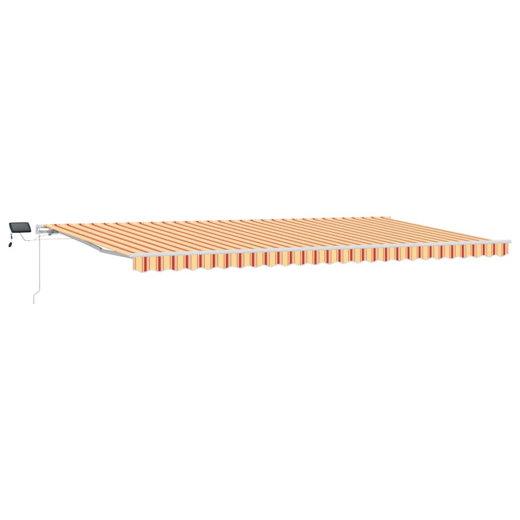 Tenda retrattile Giallo e Arancione 600 × 300 cm
