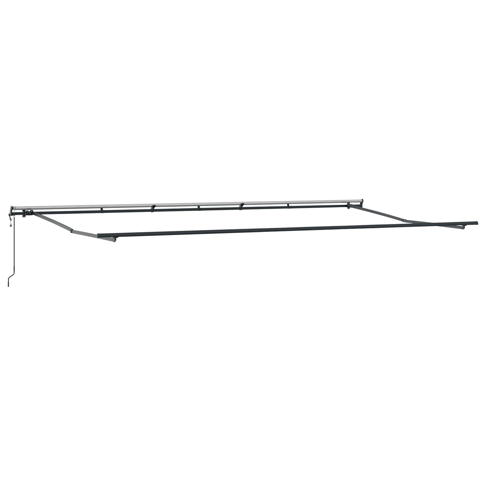 Tenda retrattile Giallo e Arancione 600 × 300 cm