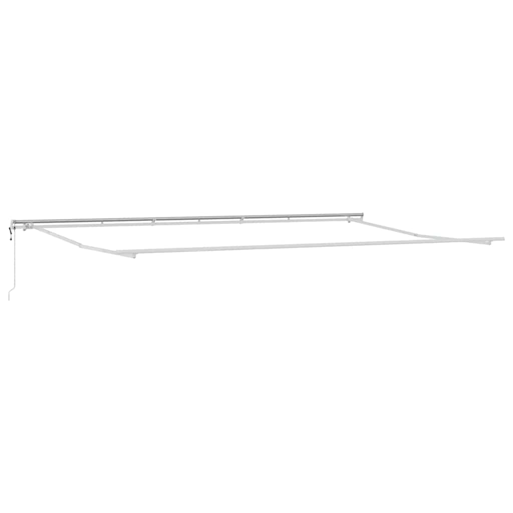 Tenda retrattile Multicolore 600 × 300 cm Tessuto e Alluminio