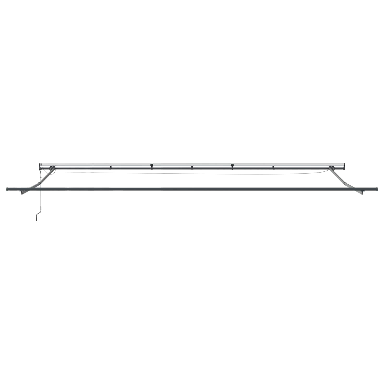 Tenda retrattile Multicolore 600 × 300 cm Poliestere