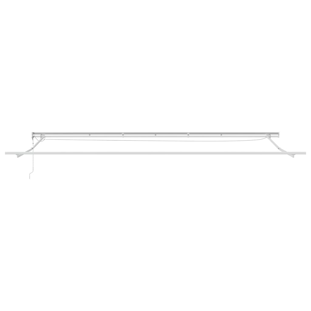 Tenda retrattile Bianco 600 × 300 cm Poliestere