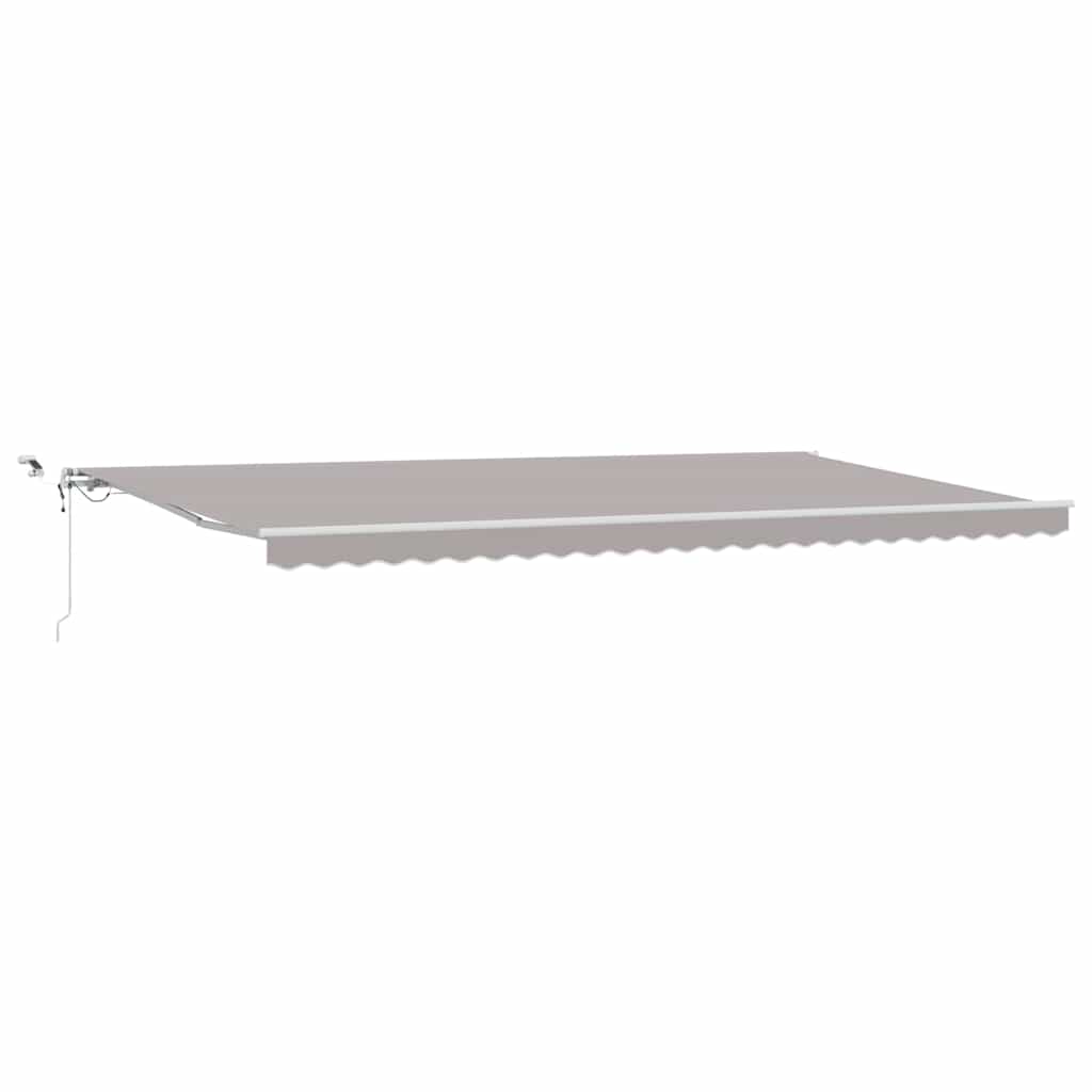 Tenda retrattile Grigio Chiaro 600 × 300 cm Poliestere