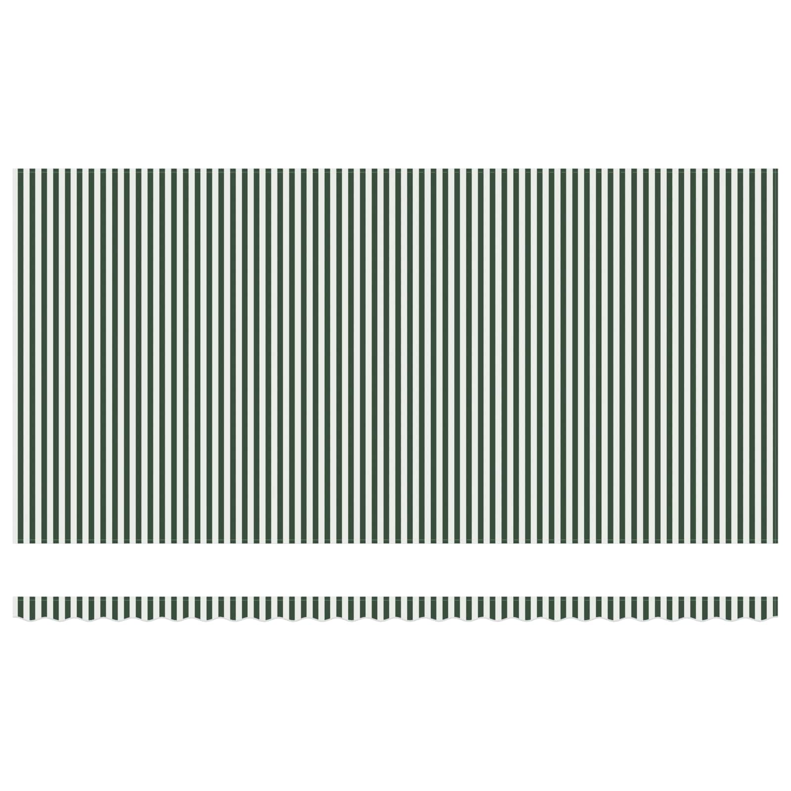 Tenda retrattile Verde e Bianco 600 × 300 cm