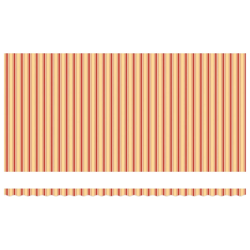 Tenda retrattile Giallo e Arancione 600 × 350 cm