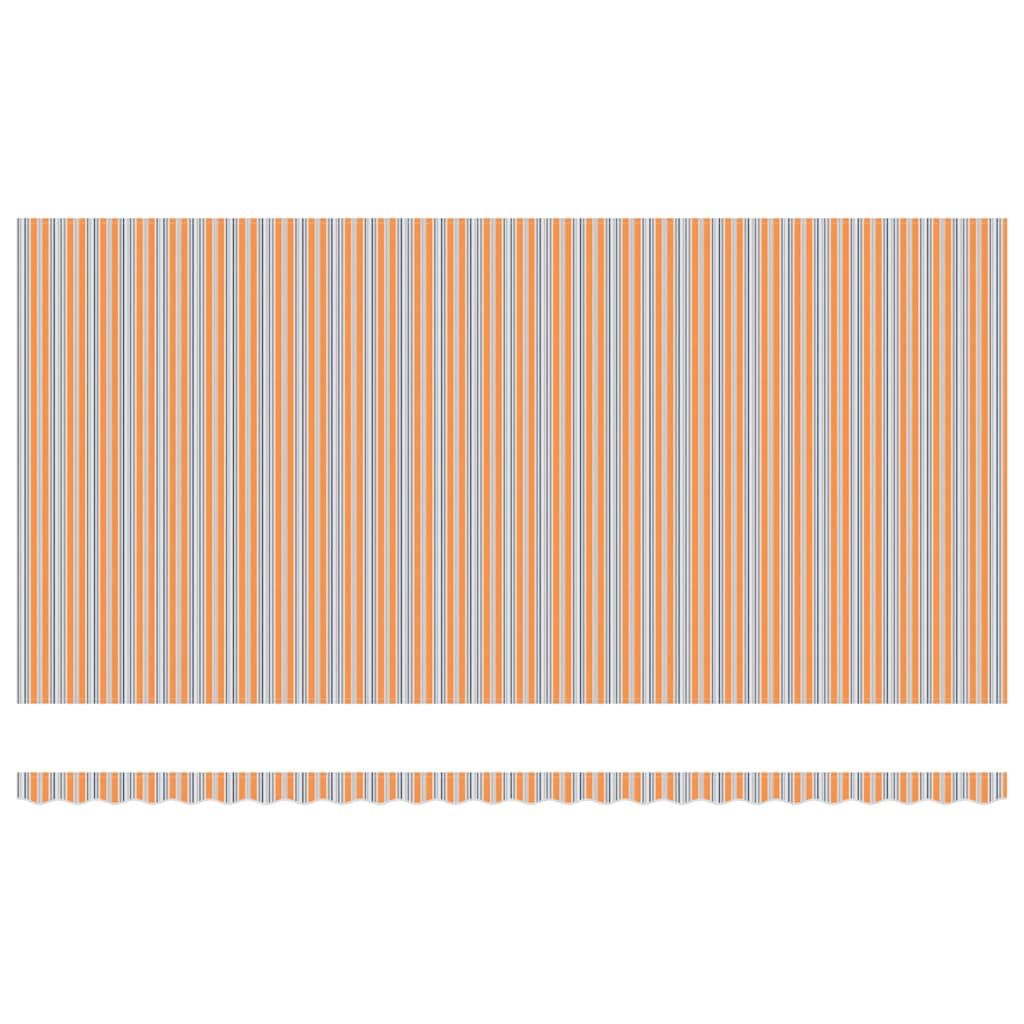 Tenda retrattile Multicolore 600 × 350 cm Tessuto e Alluminio