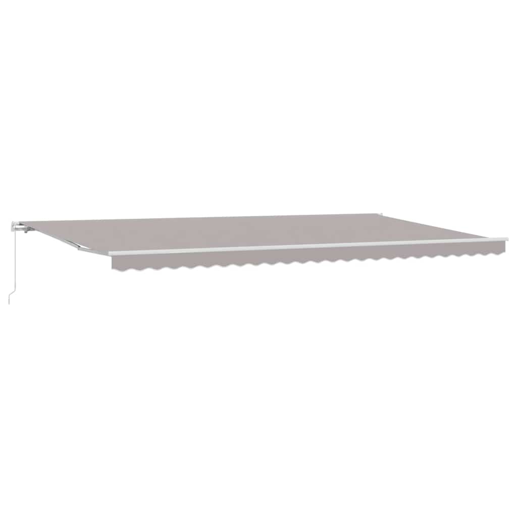Tenda retrattile Grigio Chiaro 600 × 350 cm