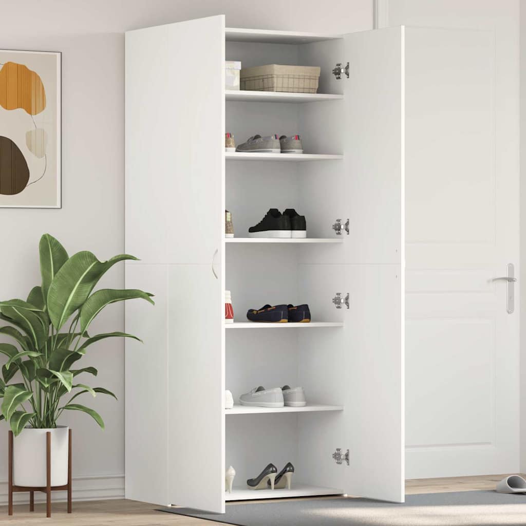 Mobile per scarpe 80 x 35.5 x 180 cm Legno ingegnerizzato