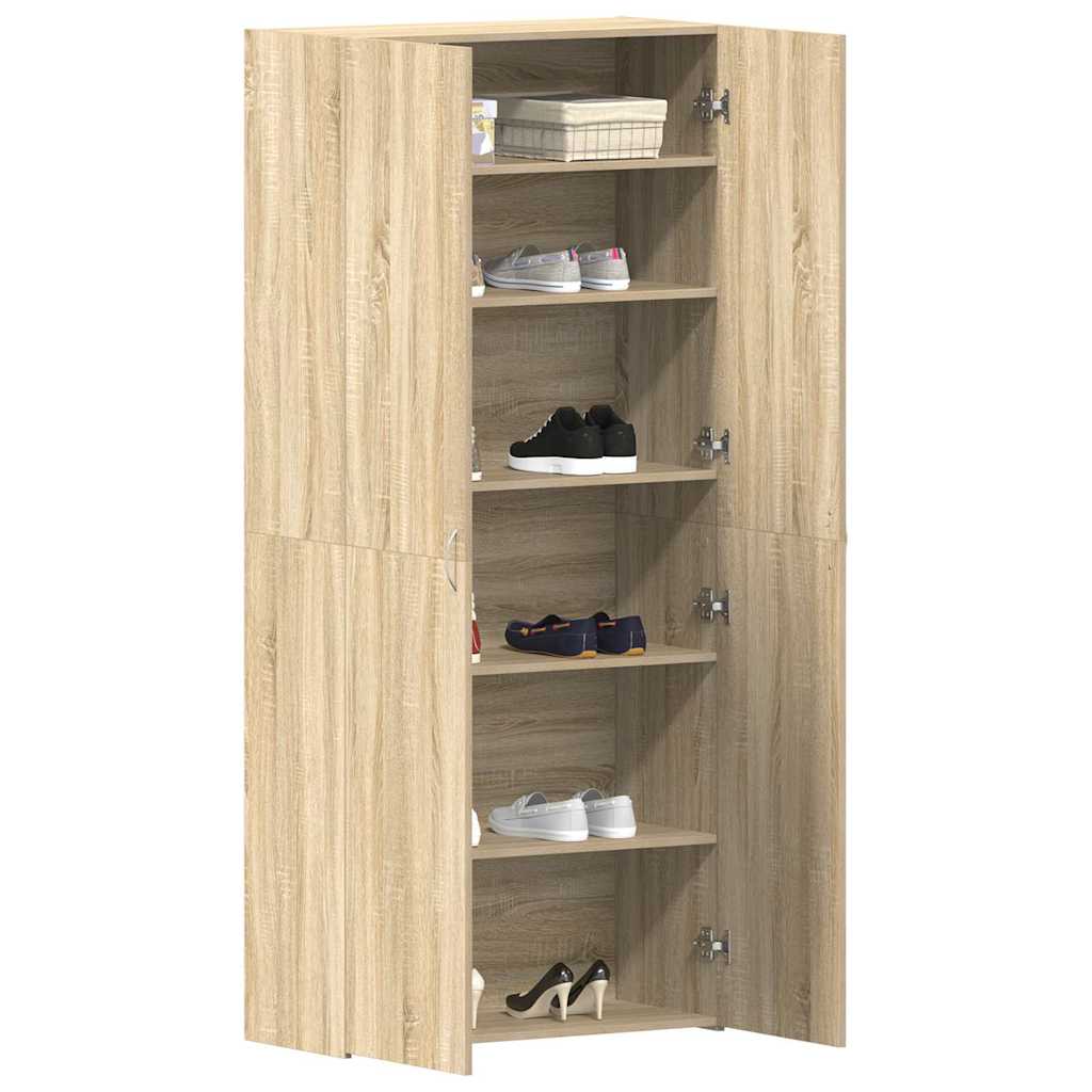 Mobile per scarpe 80 x 35.5 x 180 cm Legno ingegnerizzato