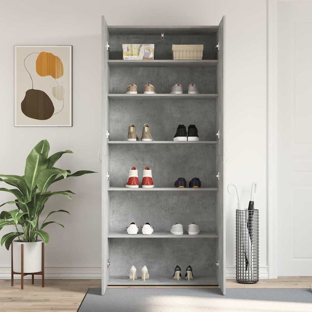 Mobile per scarpe 80 x 35.5 x 180 cm Legno ingegnerizzato