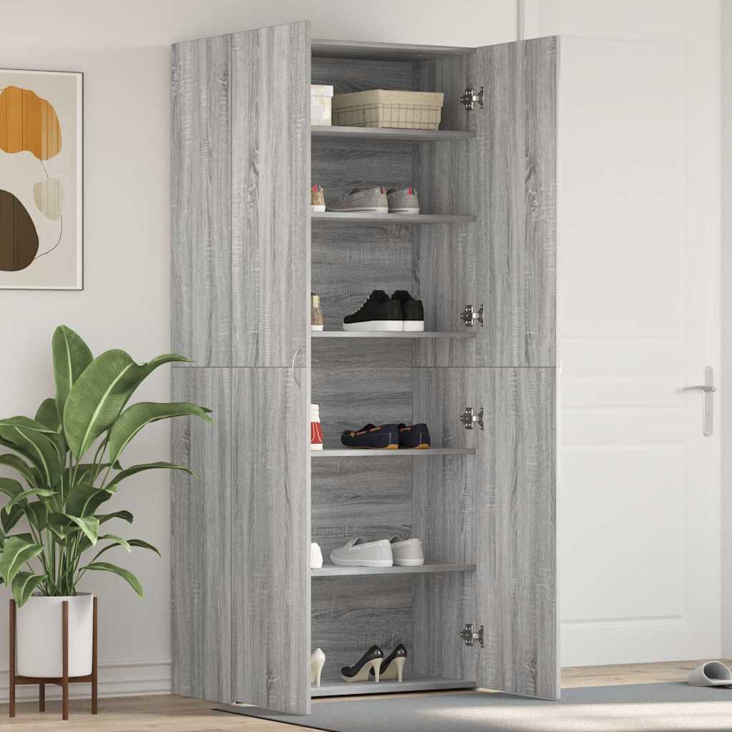 Mobile per scarpe 80 x 35.5 x 180 cm Legno ingegnerizzato