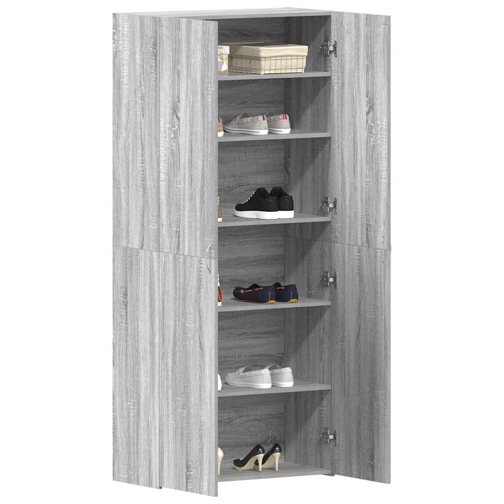 Mobile per scarpe 80 x 35.5 x 180 cm Legno ingegnerizzato