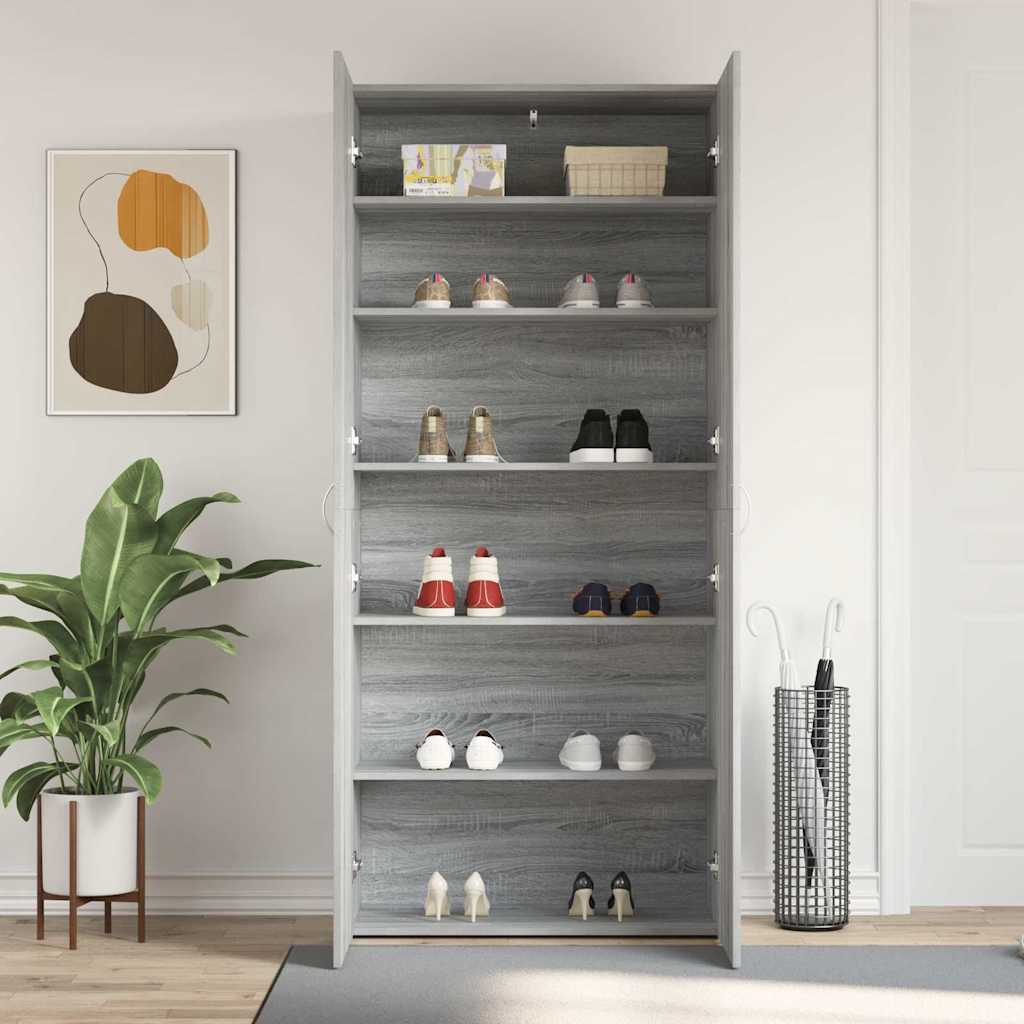 Mobile per scarpe 80 x 35.5 x 180 cm Legno ingegnerizzato