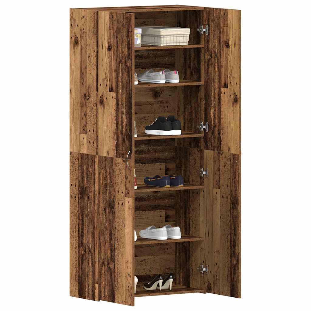 Mobile per scarpe 80 x 35.5 x 180 cm Legno ingegnerizzato