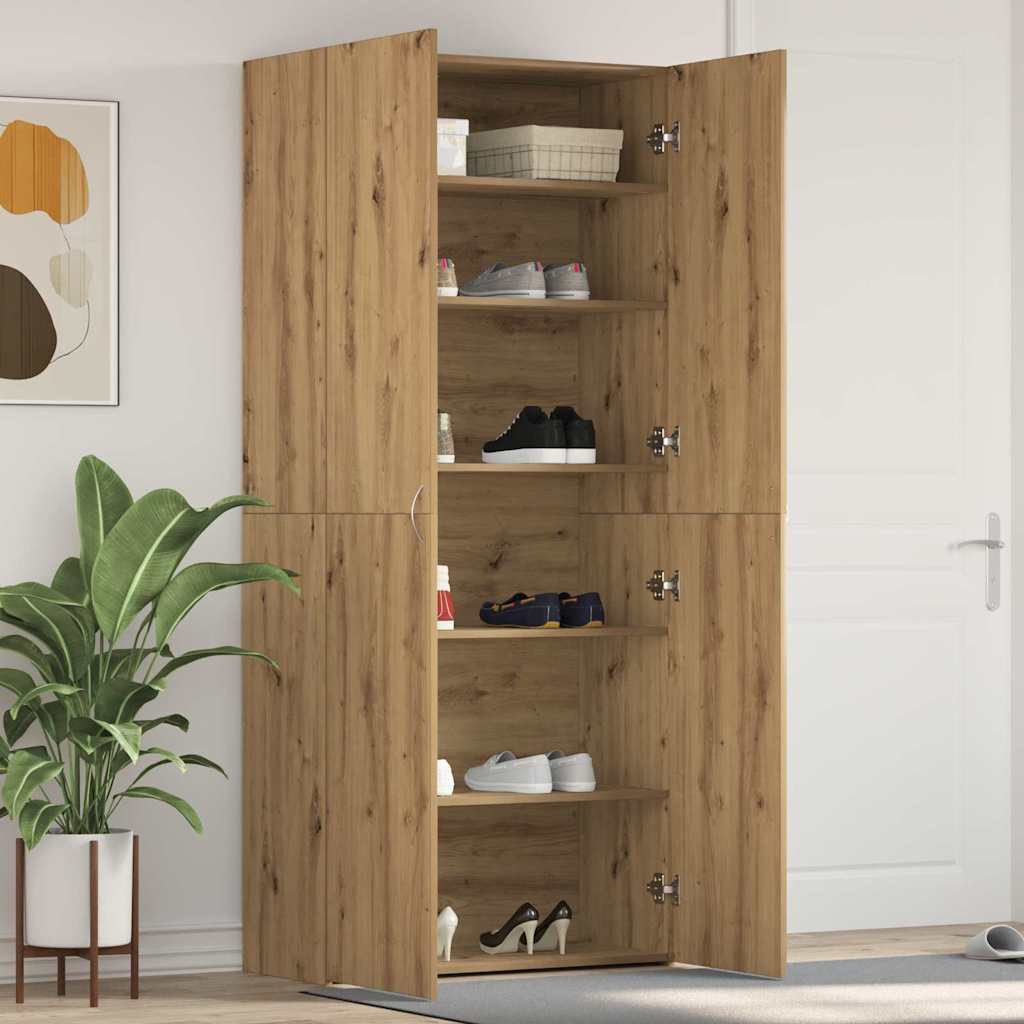Mobile per scarpe 80 x 35.5 x 180 cm Legno ingegnerizzato