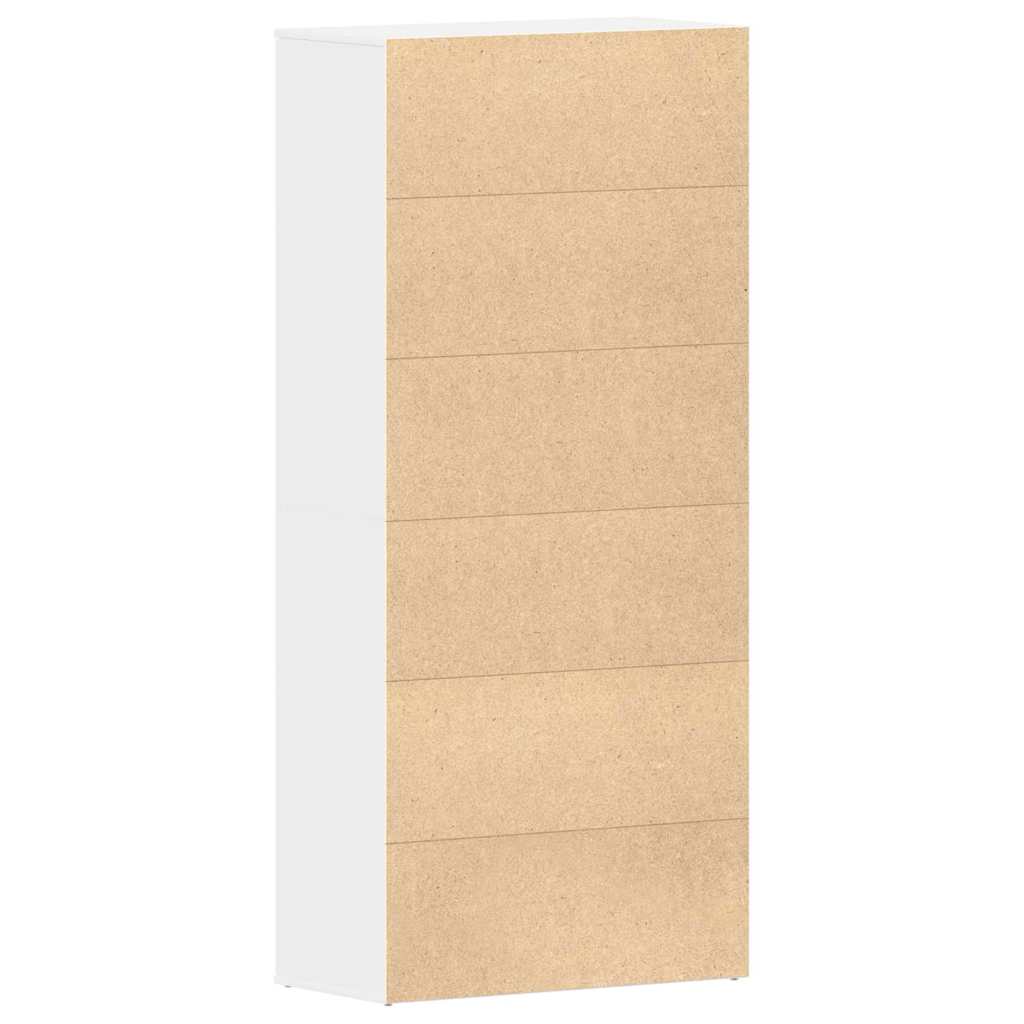 Mobile per scarpe 80 x 39 x 178 cm Legno ingegnerizzato Bianco