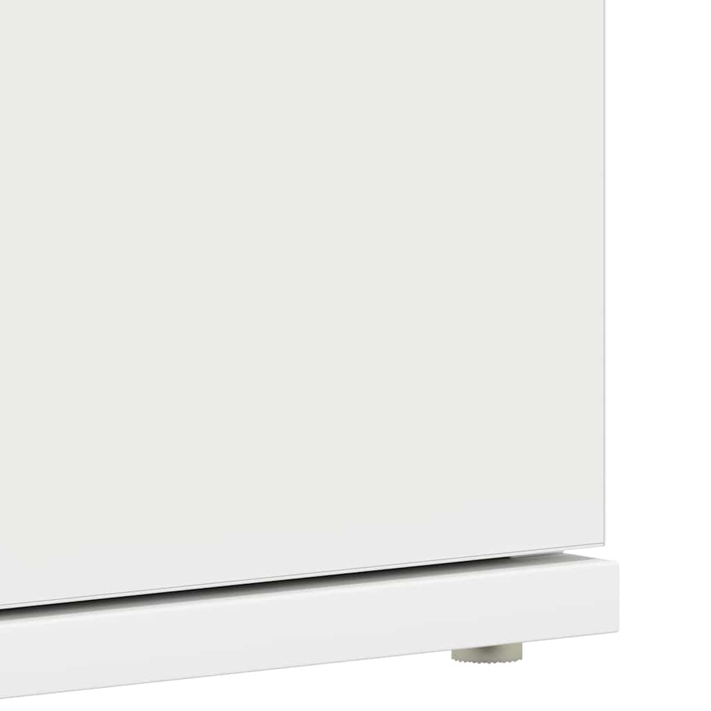 Mobile per scarpe 80 x 39 x 178 cm Legno ingegnerizzato Bianco