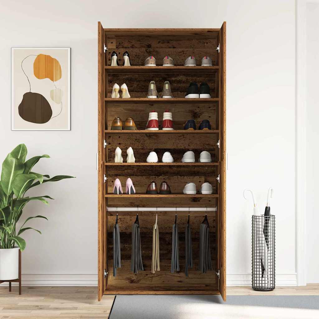 Mobile per scarpe 80 x 39 x 178 cm Legno ingegnerizzato
