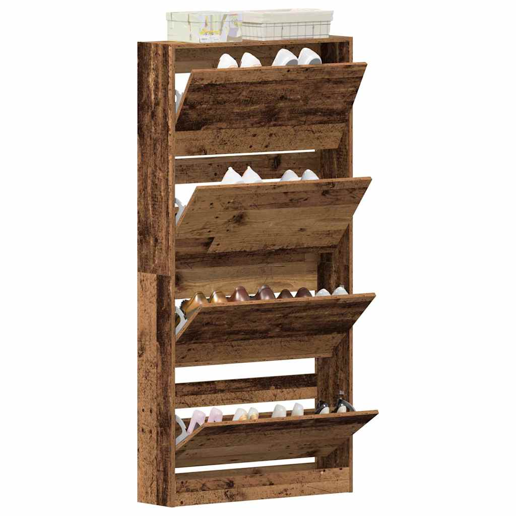 Mobile per scarpe 80 x 21 x 163,5 cm Legno ingegnerizzato