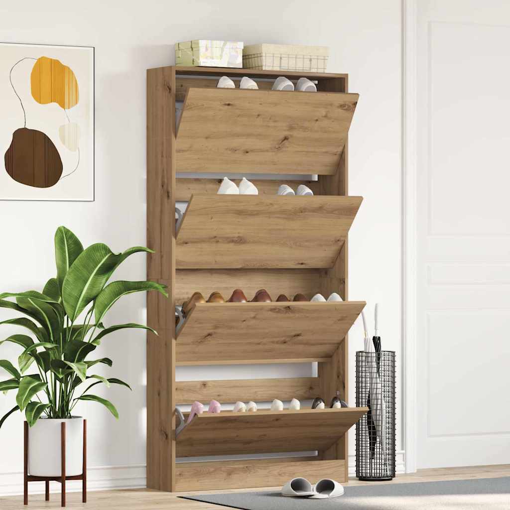 Mobile per scarpe 80 x 21 x 163,5 cm Legno ingegnerizzato