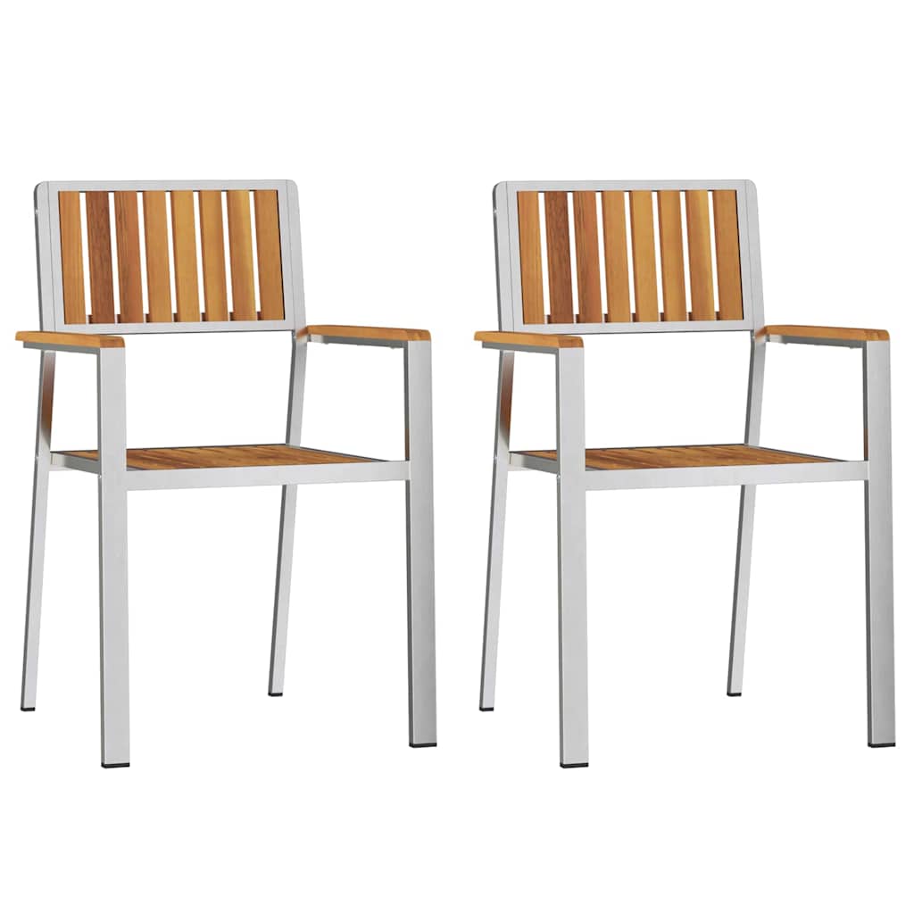 Set da pranzo per esterni 3 pz 90 x 90 x 75 cm