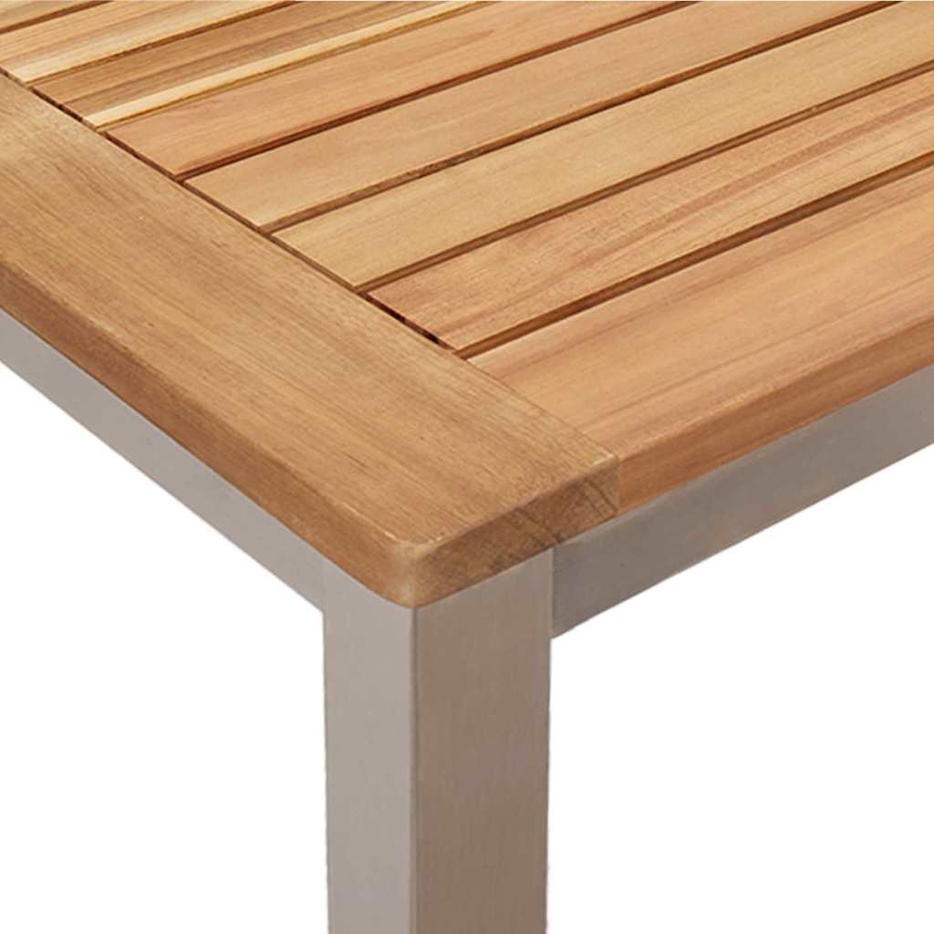 Set da pranzo per esterni 3 pz 90 x 90 x 75 cm