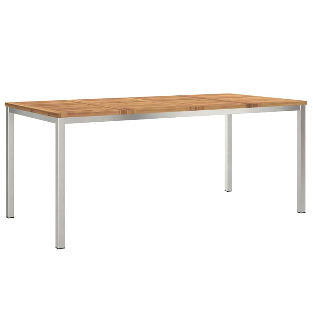 Set da pranzo per esterni 5 pz 180 x 90 x 75 cm