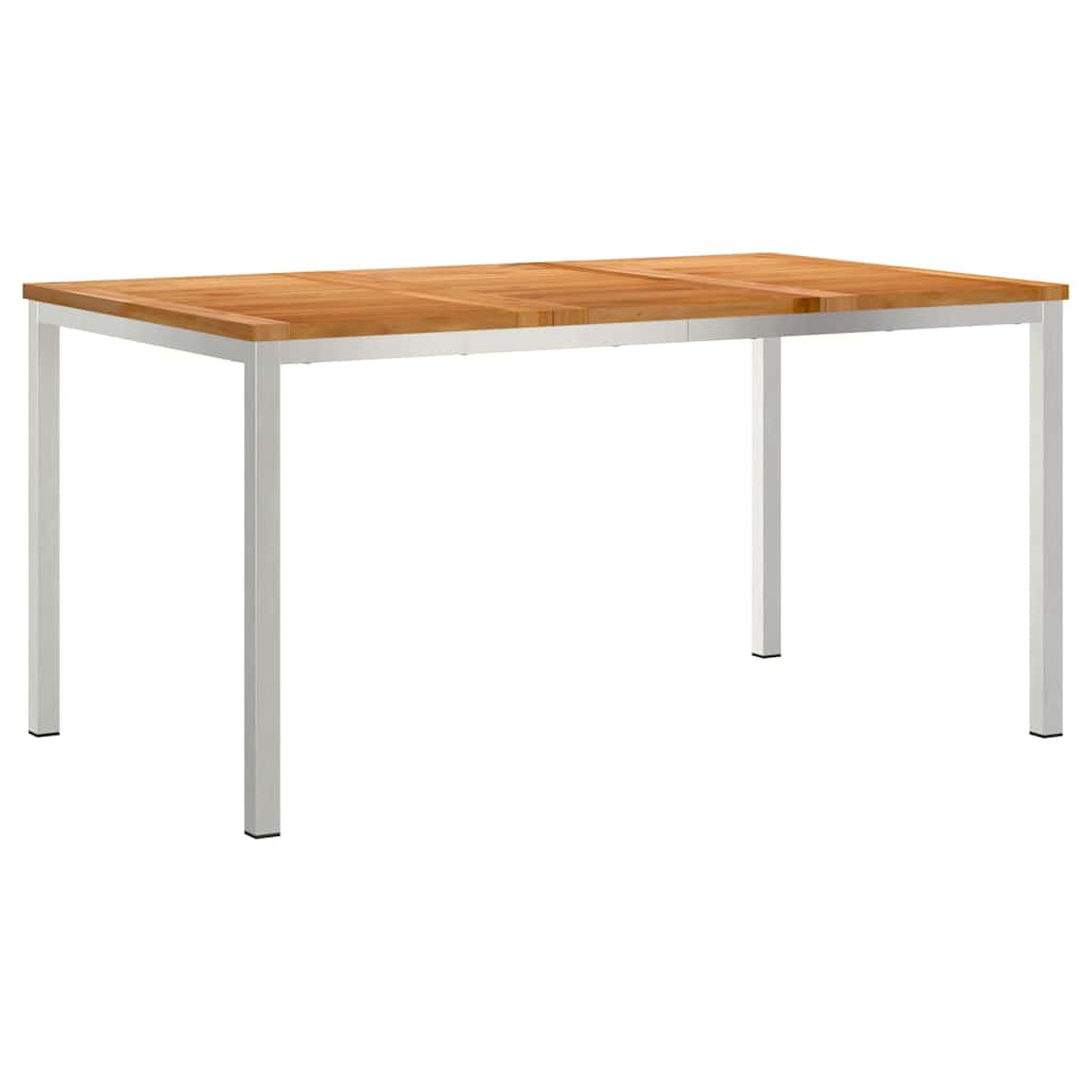 Set da pranzo per esterni 5 pz 150 x 90 x 75 cm