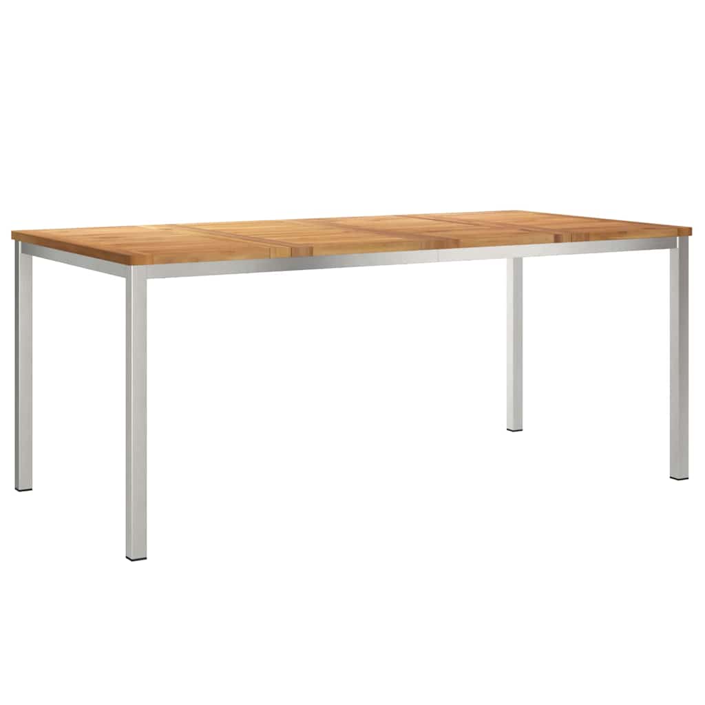 Set da pranzo per esterni 5 pz 180 x 90 x 75 cm