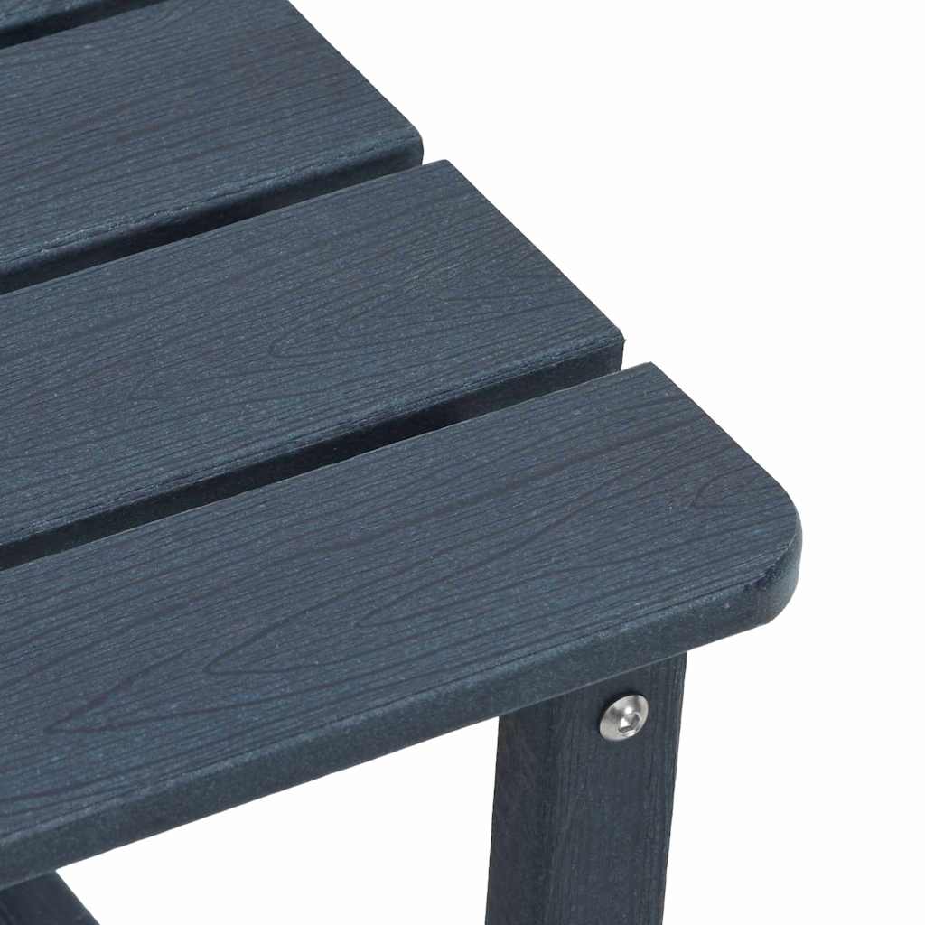 Sedia a dondolo 3 pz Navy Polietilene