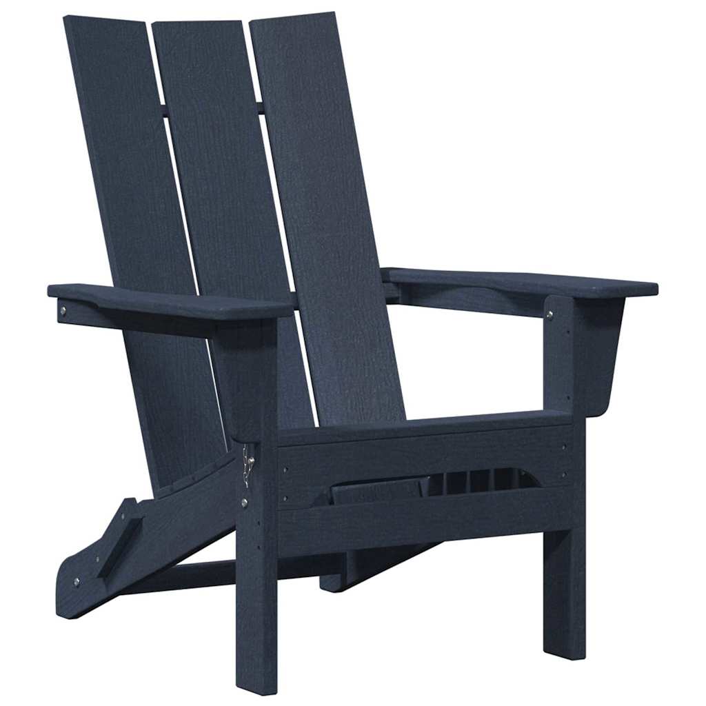 Sedia da Giardino 3 pz Navy Polietilene
