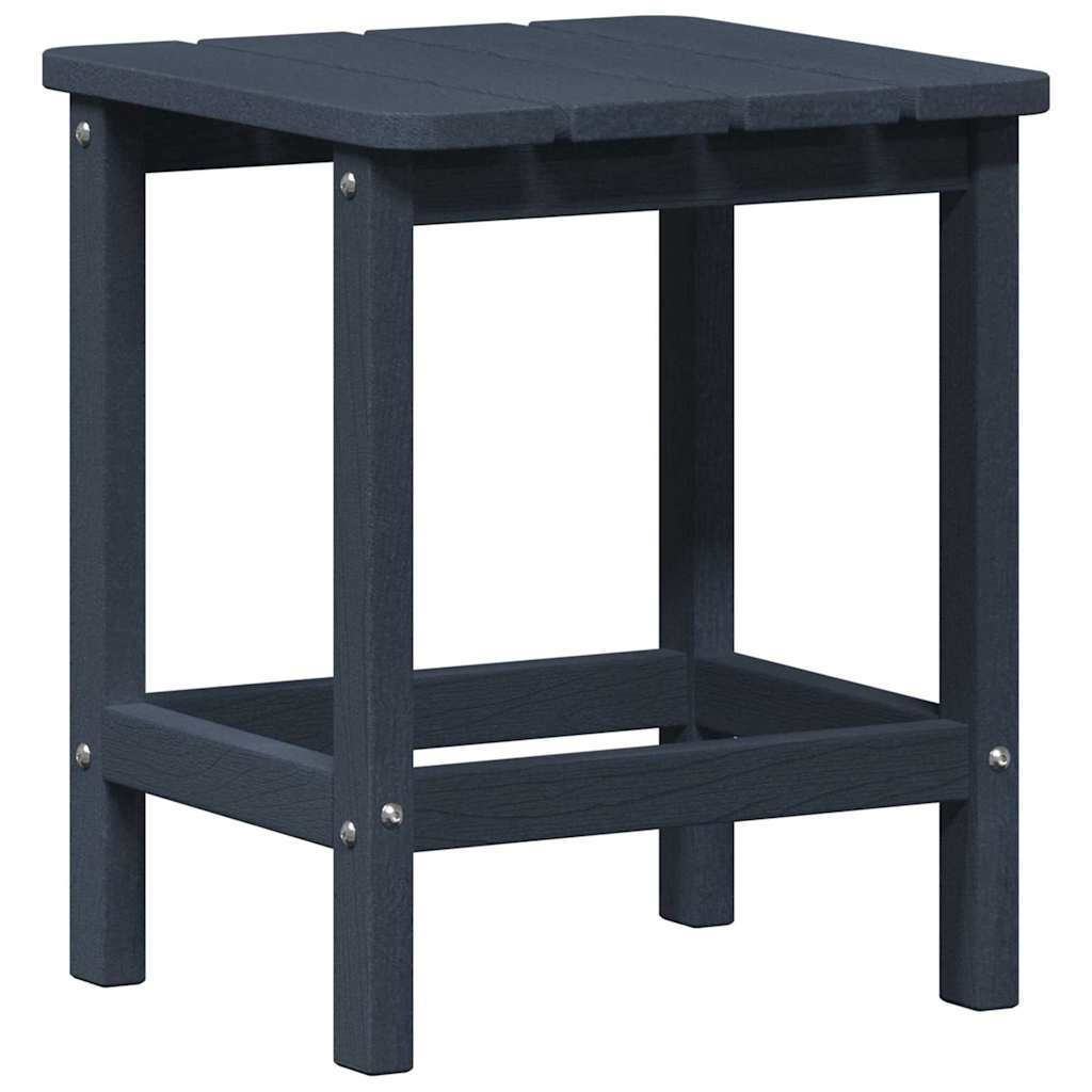 Set Lounge da Giardino 3 pz Blu navy HDPE