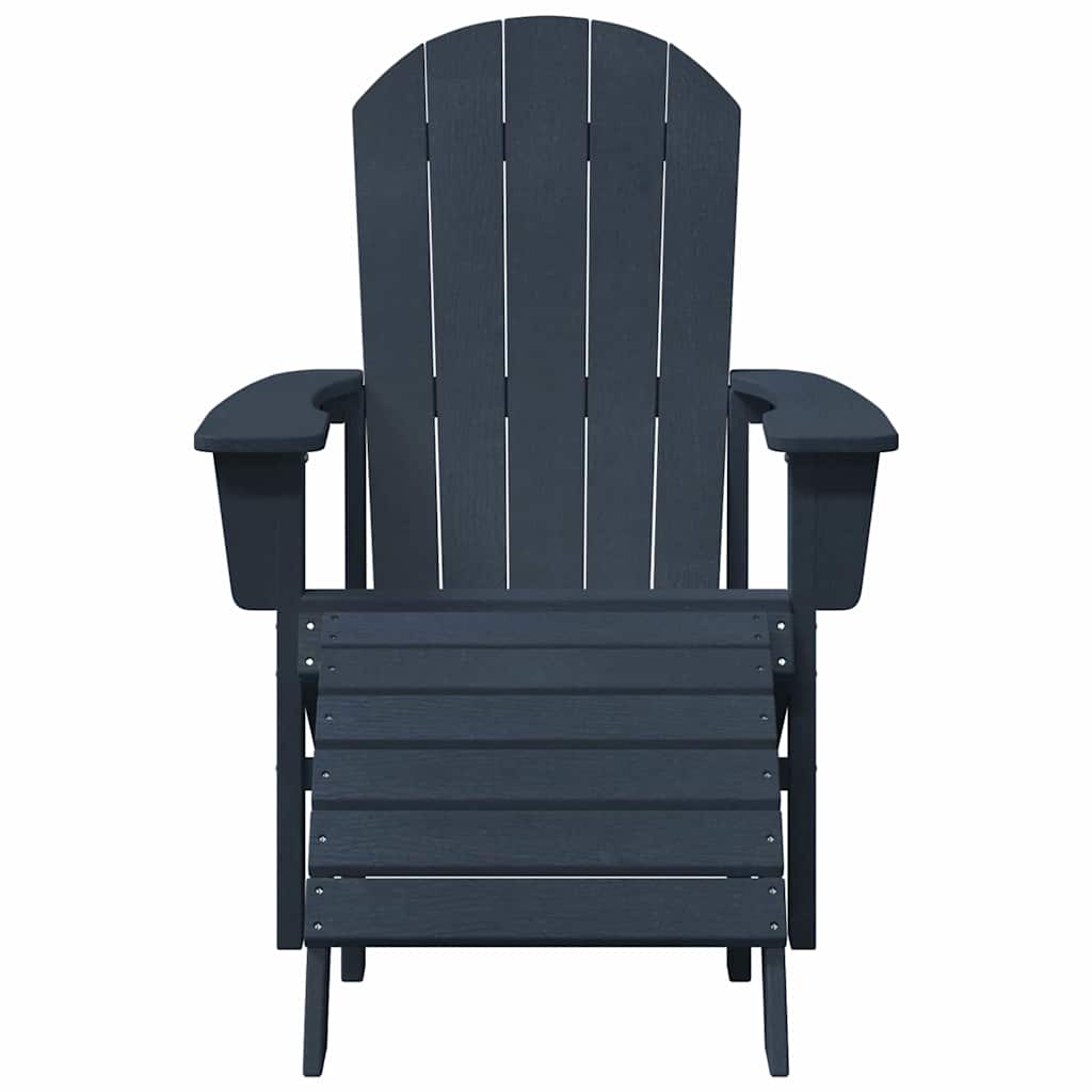 Sedia da Giardino 2 pz Navy Polietilene
