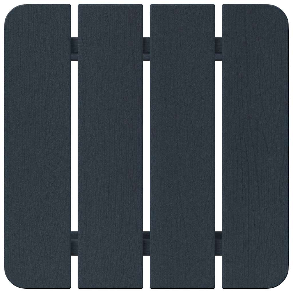 Sedia da Giardino 3 pz Navy Polietilene