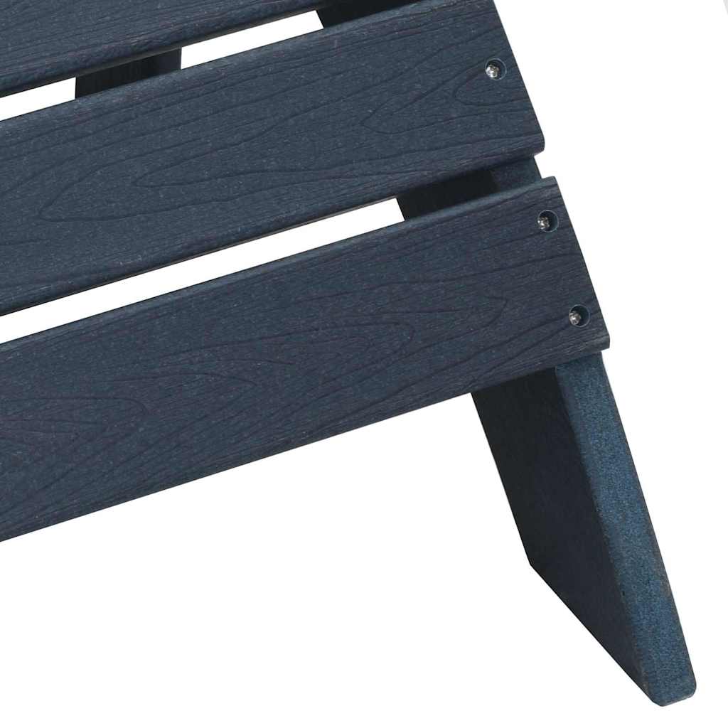 Sedia da Giardino 3 pz Navy Polietilene