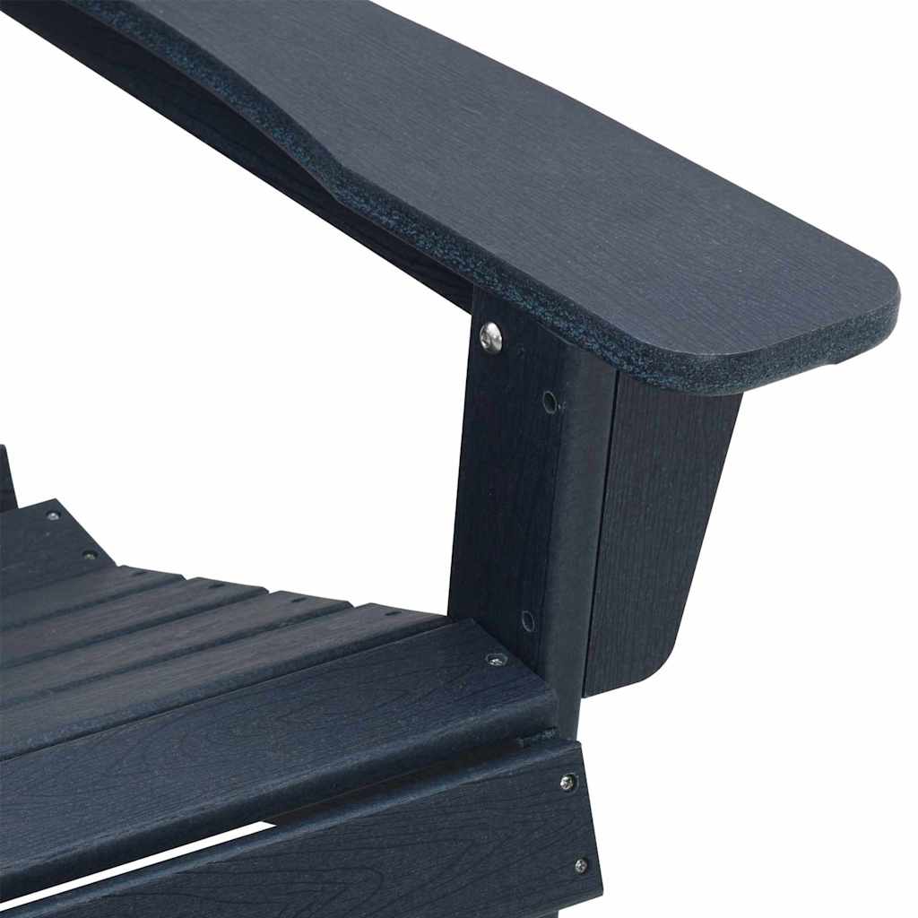 Sedia da Giardino 3 pz Navy Polietilene