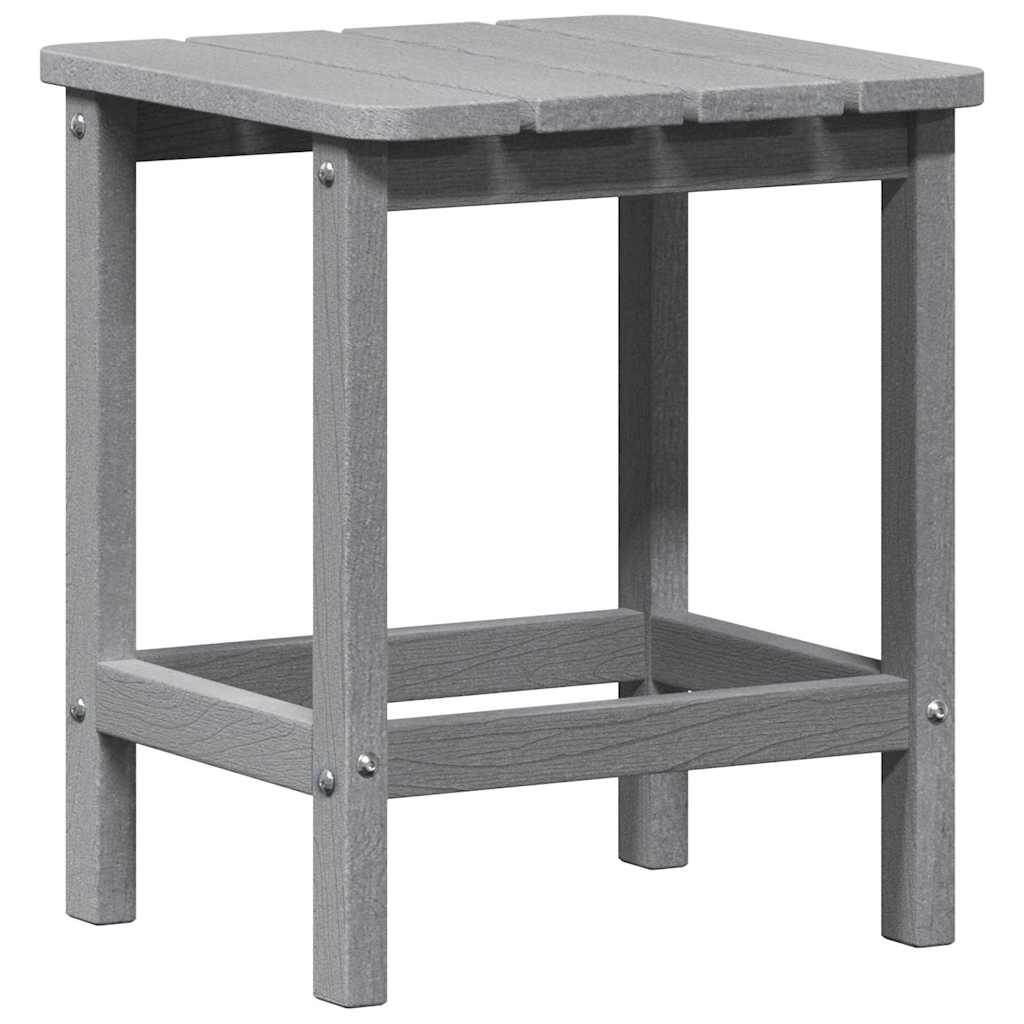 Lettino da sole 3 pz Polietilene Grigio chiaro